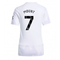 Manchester United Mason Mount #7 Udebanetrøje Dame 2025-26 Kortærmet